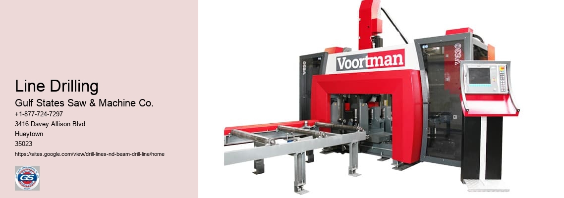 Line Drilling Gulf States Saw & Machine Co. Line Drilling